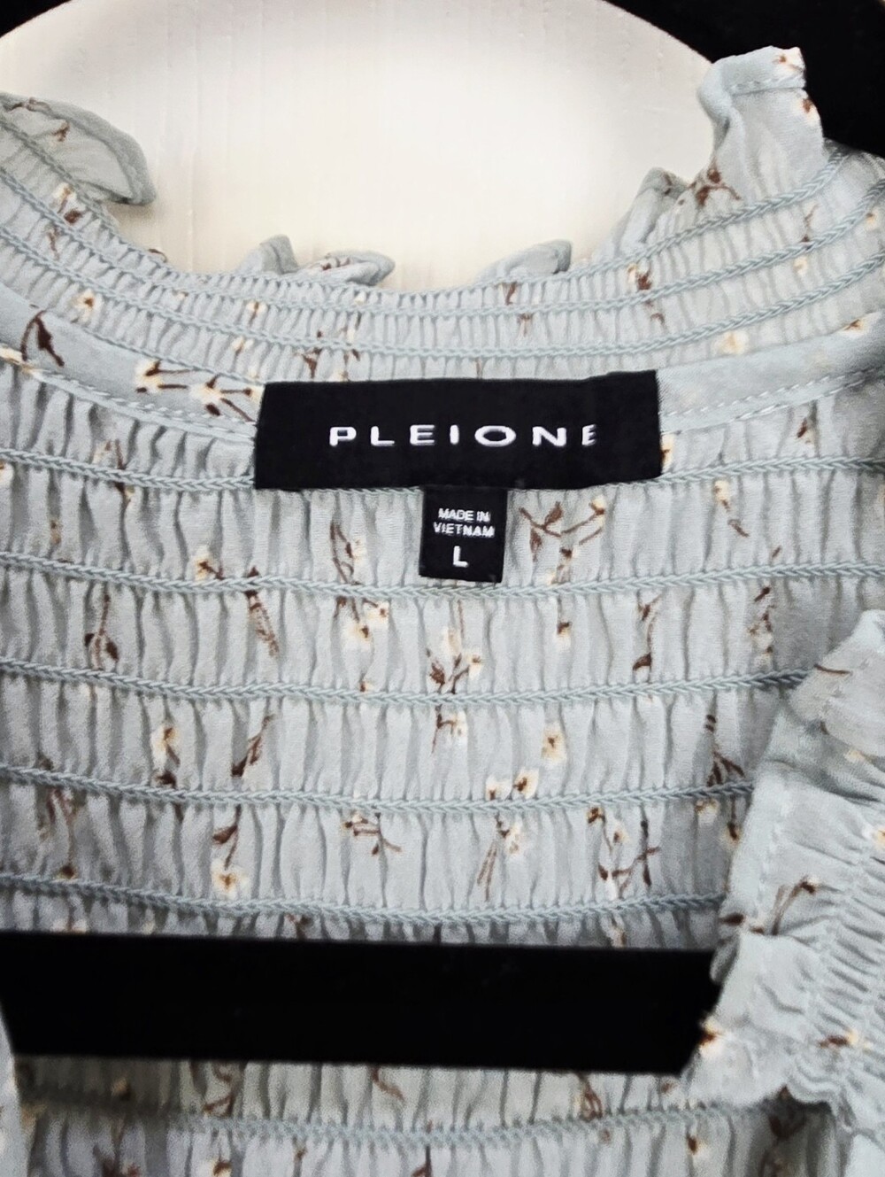 Pleione  Smocked Yoke Blouses (2) - Picture 4 of 9
